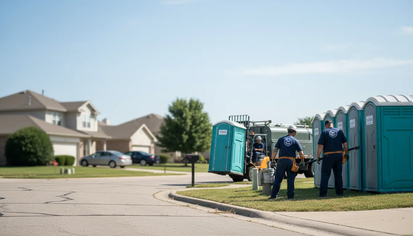 Porta Potty Rental in Montgomery, MI near me